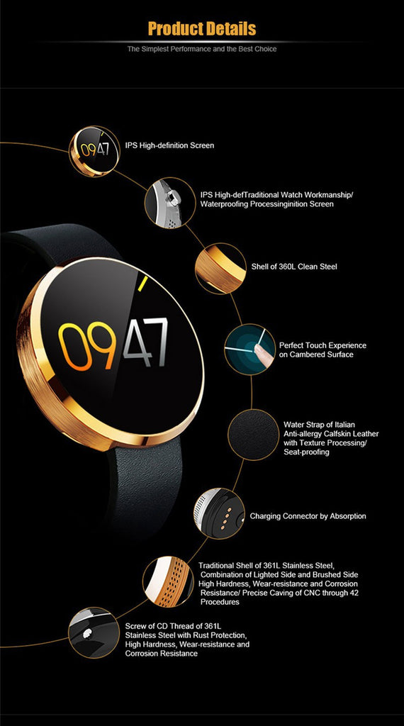 Casual Health Monitoring Smart Watch