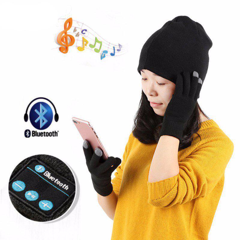 Warm Winter Smart Beanie Hat & Gloves