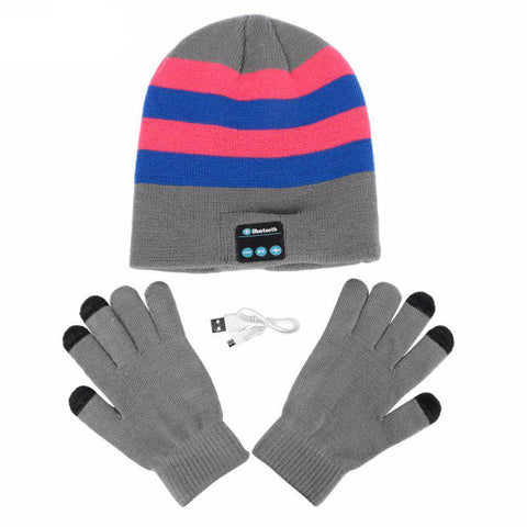 Warm Winter Smart Beanie Hat & Gloves