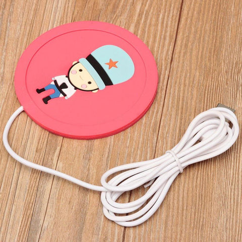 Cartoon Coffee Warmer Coaster