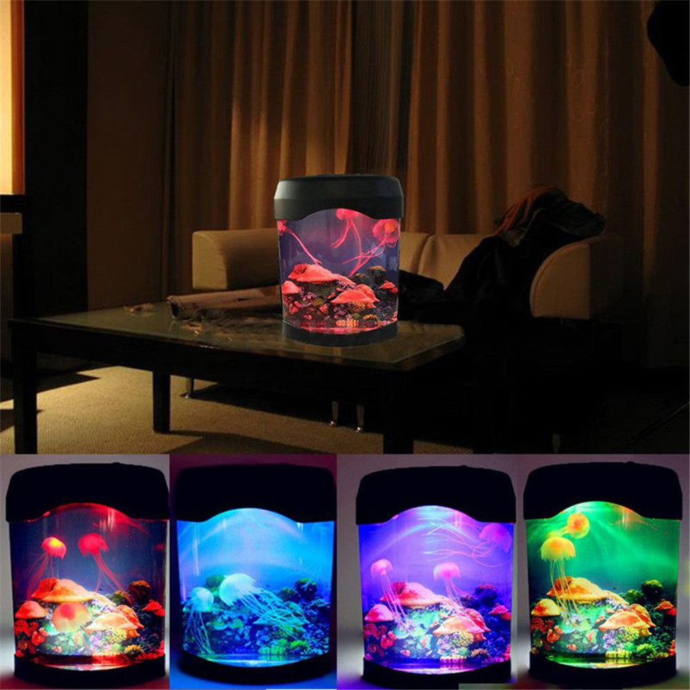 LED Jellyfish Night Light