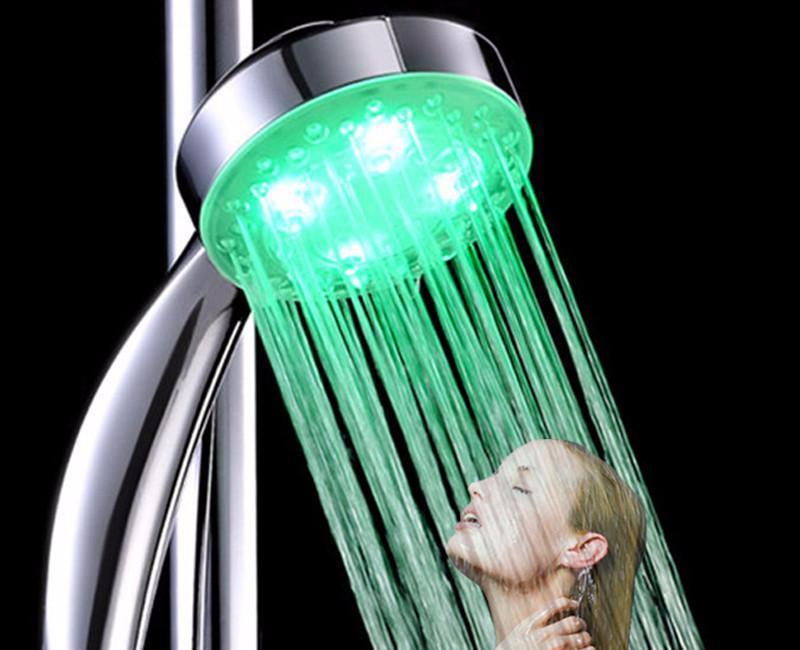 7 Changing Color Shower Head