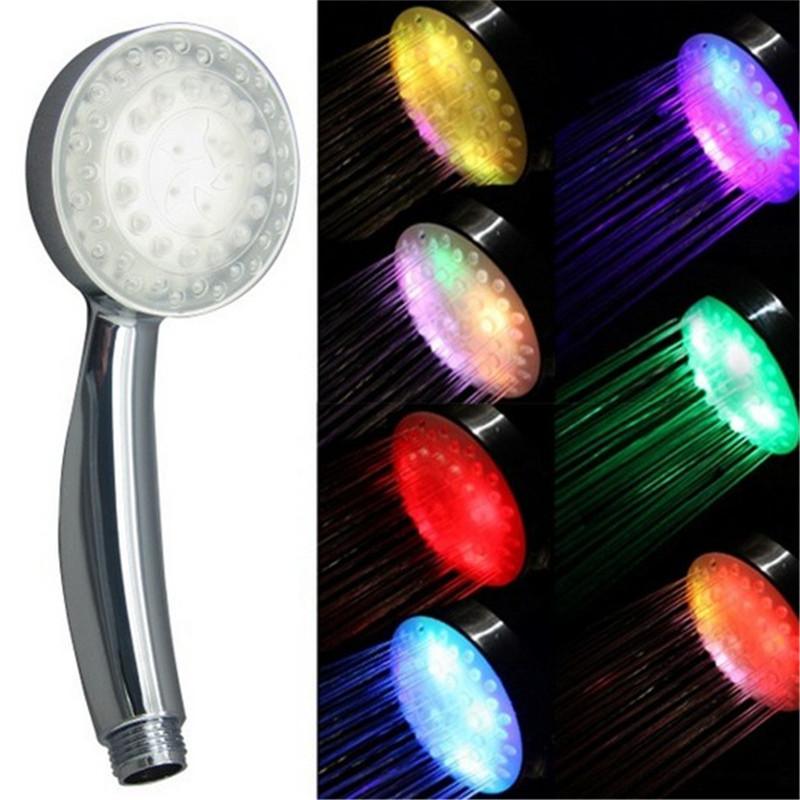 7 Changing Color Shower Head