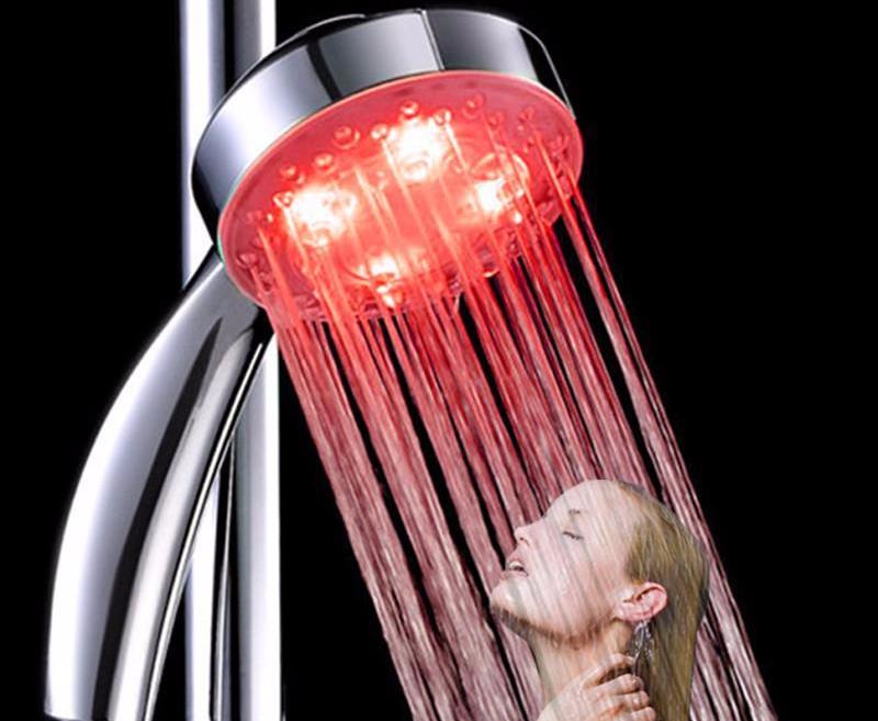 7 Changing Color Shower Head