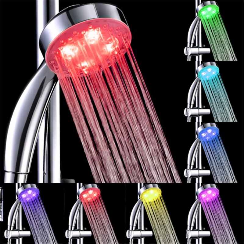 7 Changing Color Shower Head