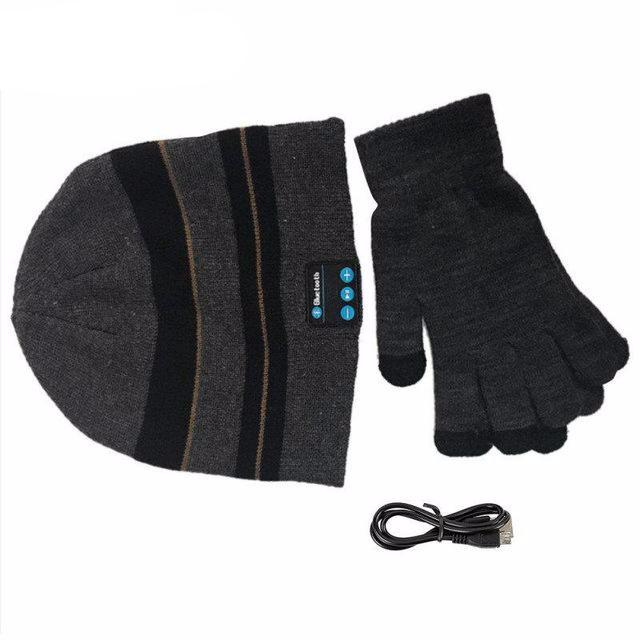 Warm Winter Smart Beanie Hat & Gloves