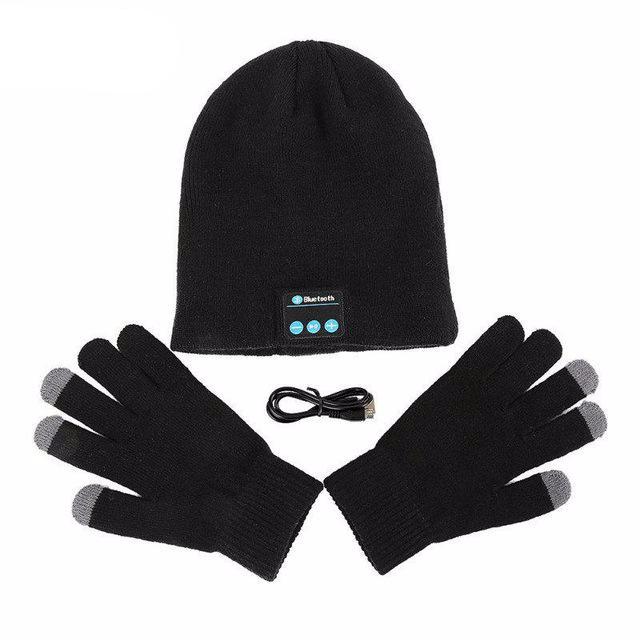 Warm Winter Smart Beanie Hat & Gloves