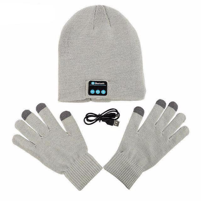 Warm Winter Smart Beanie Hat & Gloves