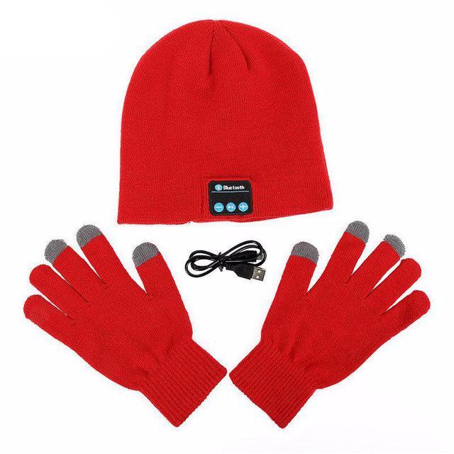 Warm Winter Smart Beanie Hat & Gloves